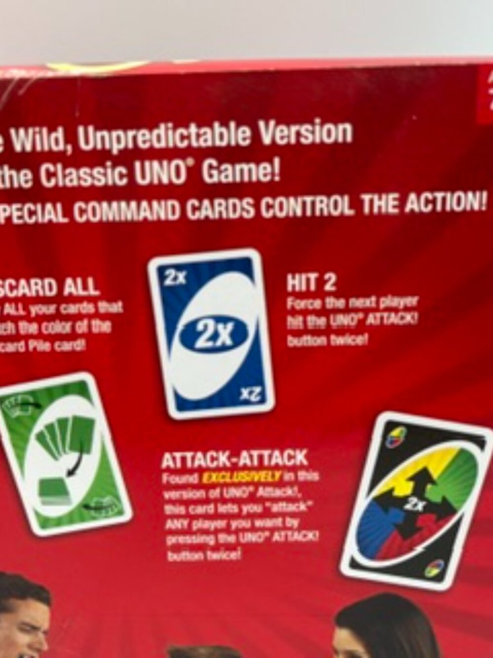 NEW UNO Attack Mattel Game Electric Card-Shooting Launcher 2 - 10 players age 7+ - Picture 5 of 8